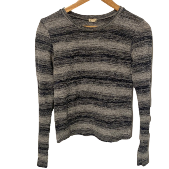 Garage Tops - Blue wash long Sleeve